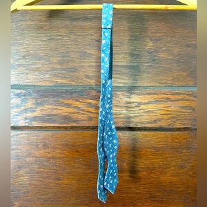 J. Crew Bow Tie in Chambray Floral Print - Excellent Condition!